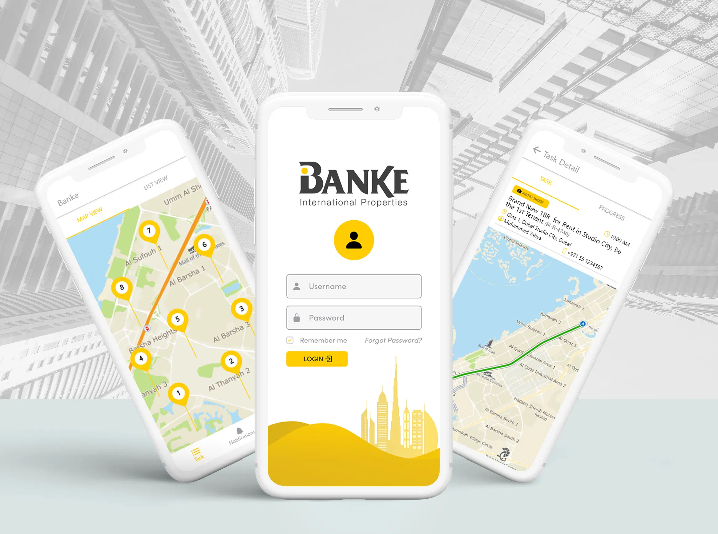 banke mobile application software development