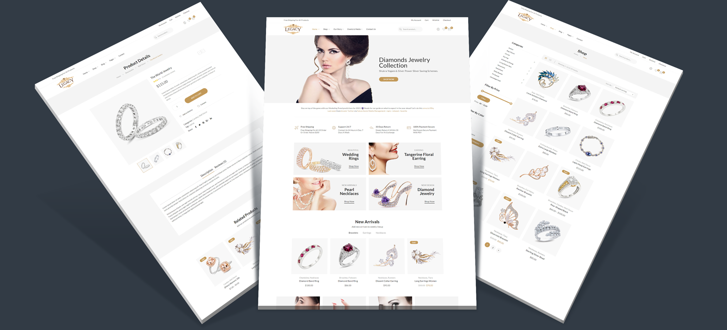 legacy jewelers website